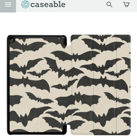 Caseable bat case for Amazon Fire HD 8 2017 tablet - Picture 1 of 5